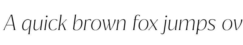 Preview of FONTSPRING DEMO - Jazmin ExtraLight It Regular font