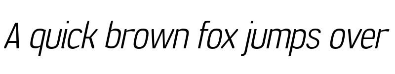 Preview of FONTSPRING DEMO - Jesaya Lt Italic font