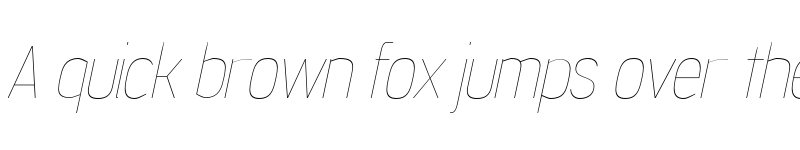 Preview of FONTSPRING DEMO - Jesaya Ul Italic font