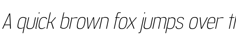 Preview of FONTSPRING DEMO - Jesaya Xl Italic font