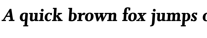 Preview of FONTSPRING DEMO - Jessamie Bold Italic font