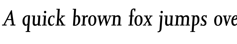 Preview of FONTSPRING DEMO - Jessica Serial Italic font