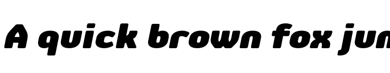 Preview of FONTSPRING DEMO - Jiho Soft Black Italic font