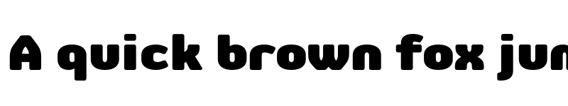 Preview of FONTSPRING DEMO - Jiho Soft Black Regular font