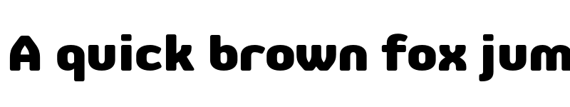 Preview of FONTSPRING DEMO - Jiho Soft Heavy Regular font