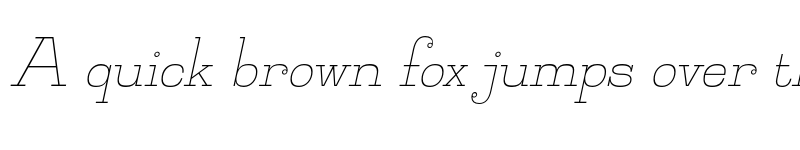 Preview of FONTSPRING DEMO - Jillsville Italic font