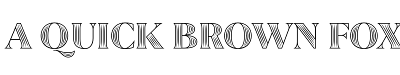 Preview of FONTSPRING DEMO - Joane Deco Regular font