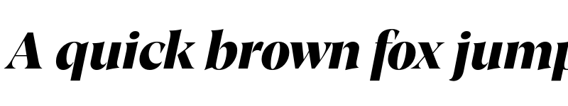 Preview of FONTSPRING DEMO - Joane Italic Black Regular font