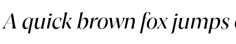 Preview of FONTSPRING DEMO - Joane Italic Regular font