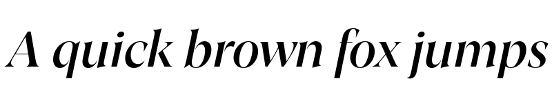 Preview of FONTSPRING DEMO - Joane Italic SemiBold Regular font