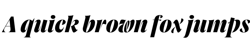 Preview of FONTSPRING DEMO - Joane Pro L Black Italic Regular font