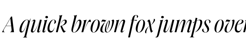 Preview of FONTSPRING DEMO - Joane Pro L Italic Regular font