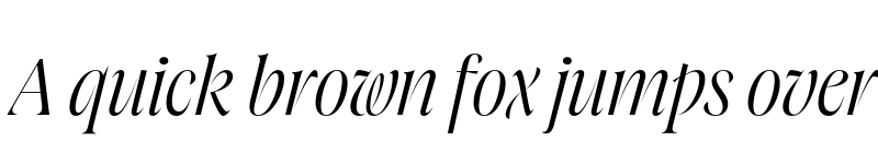 Preview of FONTSPRING DEMO - Joane Pro L Light Italic Regular font