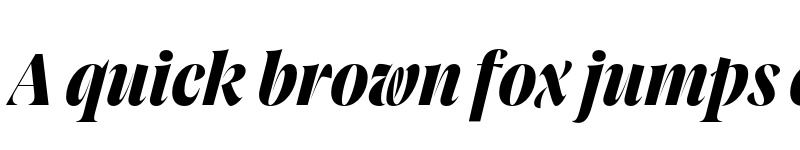 Preview of FONTSPRING DEMO - Joane Pro L UltraBold Italic Regular font