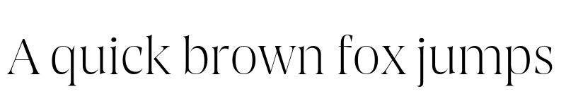 Preview of FONTSPRING DEMO - Joane Pro L UltraLight Regular font