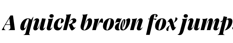 Preview of FONTSPRING DEMO - Joane Pro M Black Italic Regular font