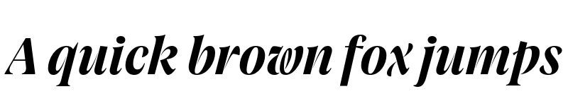 Preview of FONTSPRING DEMO - Joane Pro M Bold Italic Regular font