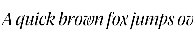 Preview of FONTSPRING DEMO - Joane Pro M Italic Regular font