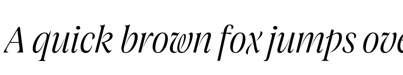 Preview of FONTSPRING DEMO - Joane Pro M Light Italic Regular font