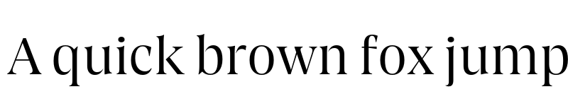 Preview of FONTSPRING DEMO - Joane Pro M Regular font