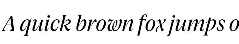 Preview of FONTSPRING DEMO - Joane Pro S Italic Regular font