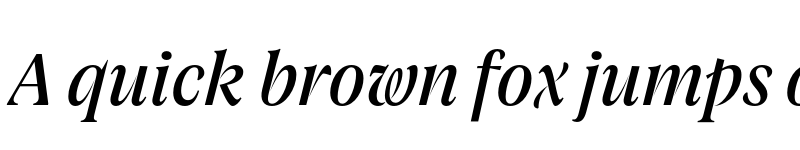 Preview of FONTSPRING DEMO - Joane Pro S Medium Italic Regular font