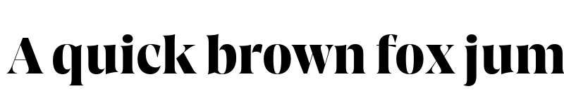 Preview of FONTSPRING DEMO - Joane Pro XL Black Regular font