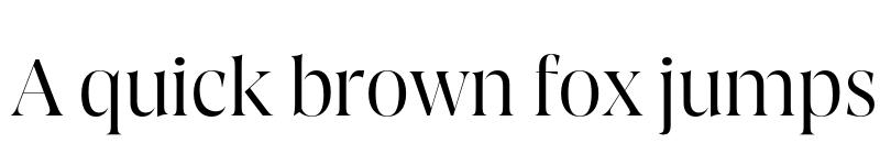 Preview of FONTSPRING DEMO - Joane Pro XL Regular font