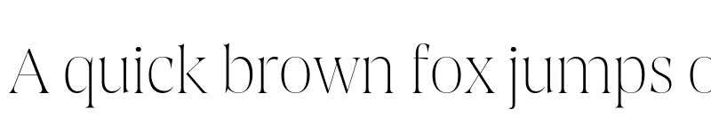 Preview of FONTSPRING DEMO - Joane Pro XL Thin Regular font