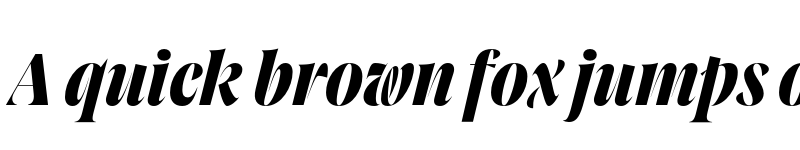 Preview of FONTSPRING DEMO - Joane Pro XL Ultrabold Italic Regular font