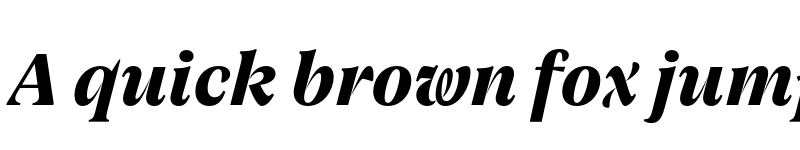 Preview of FONTSPRING DEMO - Joane Pro XS Black Italic Regular font