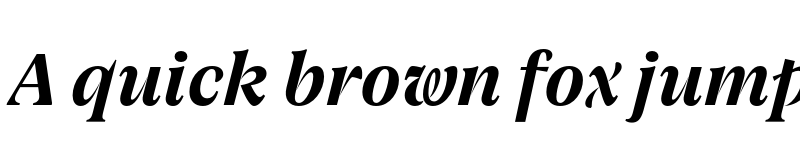 Preview of FONTSPRING DEMO - Joane Pro XS Bold Italic Regular font