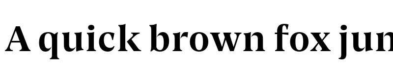 Preview of FONTSPRING DEMO - Joane Pro XS Bold Regular font