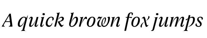 Preview of FONTSPRING DEMO - Joane Pro XS Italic Regular font