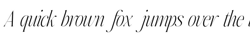 Preview of FONTSPRING DEMO - Johannes Keppler ExtLt Italic font