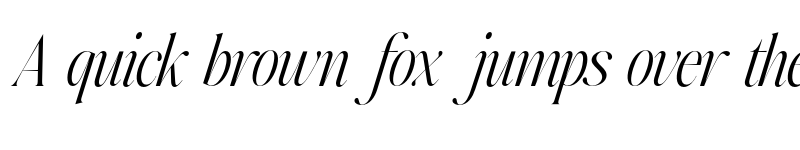 Preview of FONTSPRING DEMO - Johannes Keppler Light Italic font