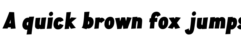 Preview of FONTSPRING DEMO - JollyGood Proper Condensed Black Italic font