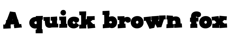 Preview of FONTSPRING DEMO - JollyGood Proper Serif Black Regular font