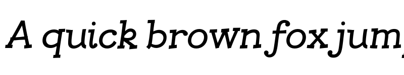 Preview of FONTSPRING DEMO - JollyGood Proper Serif Italic Regular font