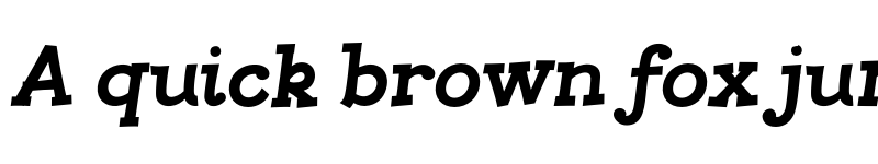 Preview of FONTSPRING DEMO - JollyGood Proper Serif SmBold Bold Italic font