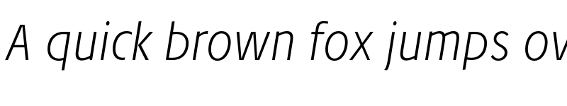 Preview of FONTSPRING DEMO - Josef Pro ExtraLight Italic font