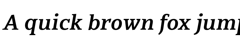 Preview of FONTSPRING DEMO - Jozef Bold Italic font