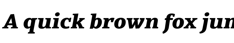 Preview of FONTSPRING DEMO - Jozef Heavy Italic font