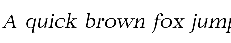 Preview of FONTSPRING DEMO - JT Alvito Light Italic font