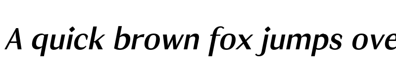 Preview of FONTSPRING DEMO - JT Douro-Sans Italic font