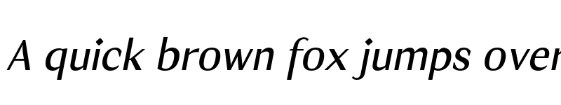 Preview of FONTSPRING DEMO - JT Douro-Sans Light Italic font