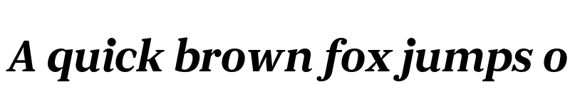 Preview of FONTSPRING DEMO - JT Douro-Serif Italic font