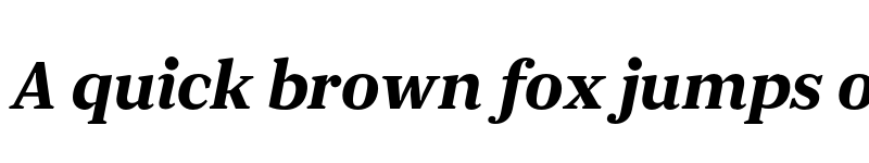 Preview of FONTSPRING DEMO - JT Douro-Serif Medium Italic font