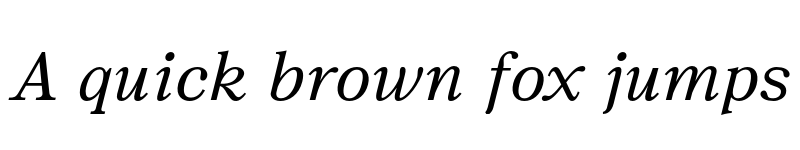 Preview of FONTSPRING DEMO - JT Symington Italic font