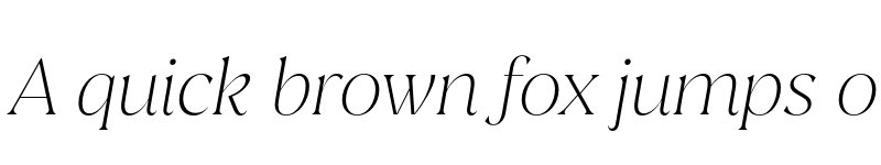 Preview of FONTSPRING DEMO - Juana Thin It Regular font